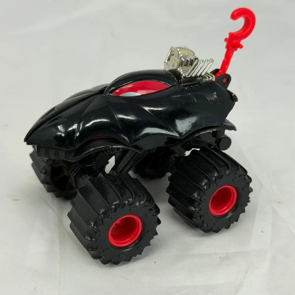 Hot Wheels Monster Jam Dragon Monster Truck Black Red With Tow Hook Toy